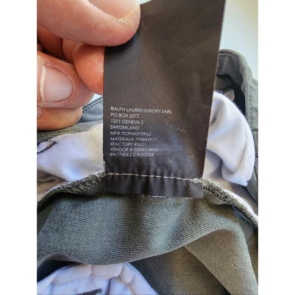 Club Monaco Pants Mens 29 Gray Cargo Chino Utility Flap Pockets Workwear Casual - Picture 10 of 11